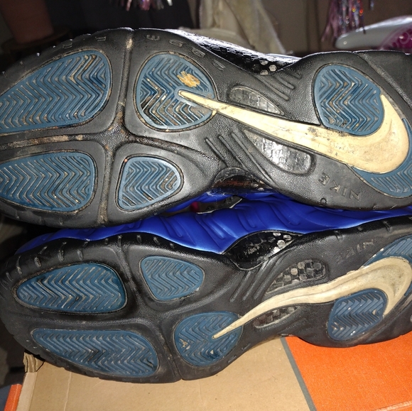 Nike Foamposite pro blue - Picture 6 of 8